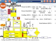 Real time hydraulic simulations