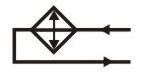 hydraulic cooler symbol