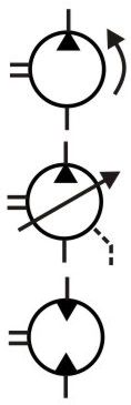 bi-directional pump symbols