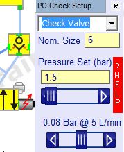 check valve model